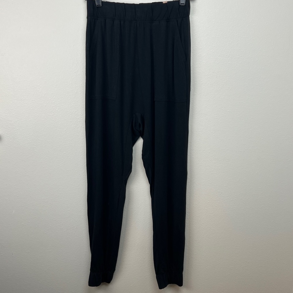 Lunya Siro Soft Modal Draped Jogger Pants View 2